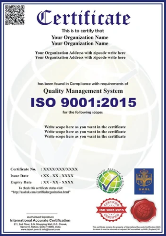 Certification 1